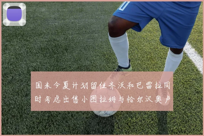 国米今夏计划留住齐沃和巴雷拉同时考虑出售小图拉姆与恰尔汉奥卢
